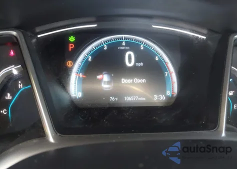 2019 Honda Civic Ex from USA, damaged, VIN JHMFC1F39KX004744